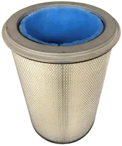 LM6000 canister cartridge filter with pre-filter wrap
